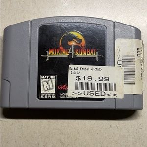N64 Mortal Kombat 4